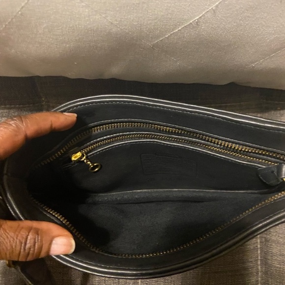 💥Flash Sale💥Authentic VTG Coach Legacy Black Leather Crossbody Bag - Picture 5 of 6